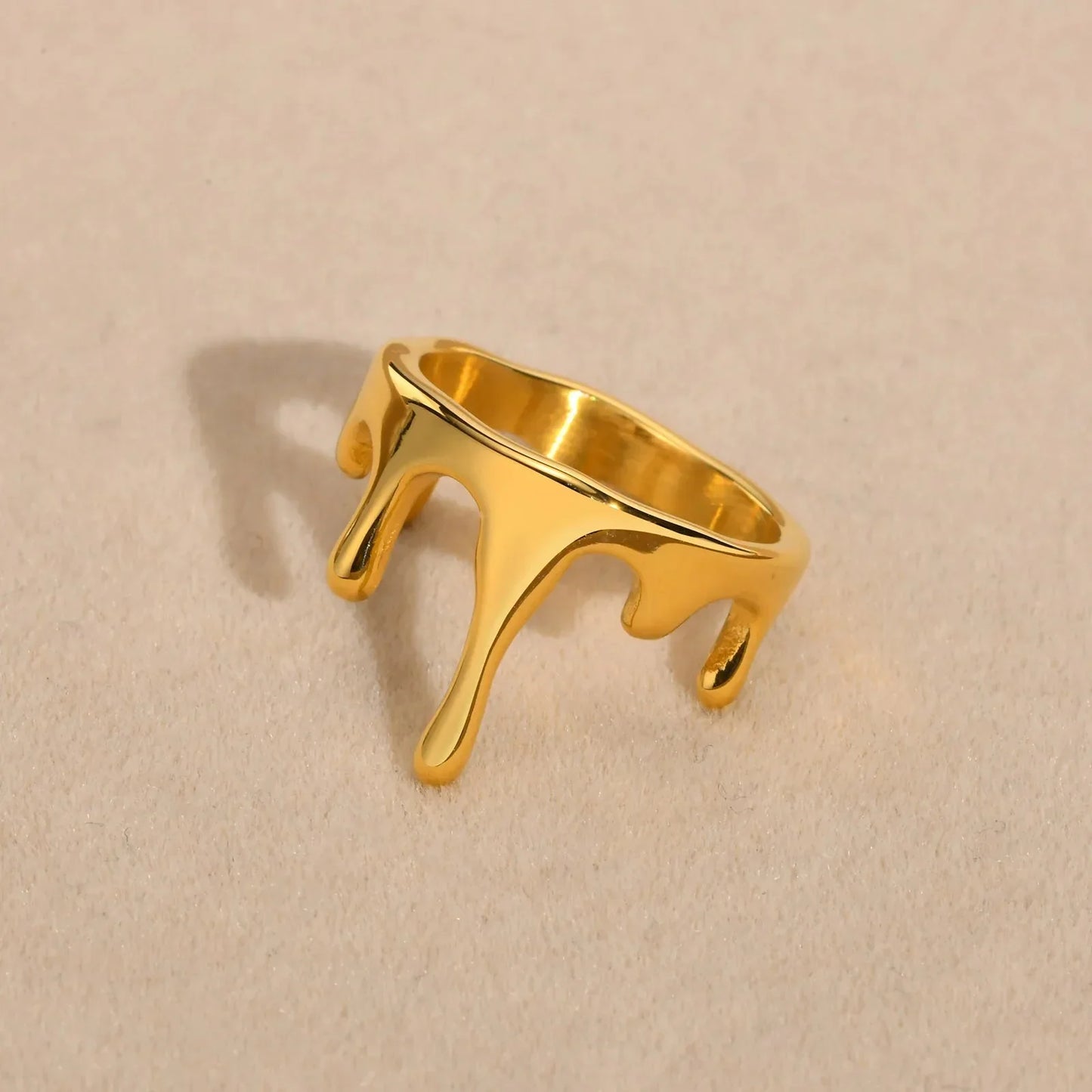 Simple 18k Gold Band Ring