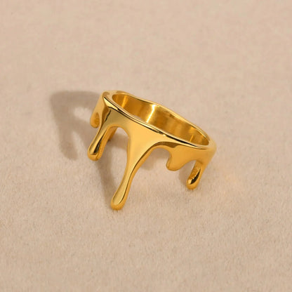 Simple 18k Gold Band Ring