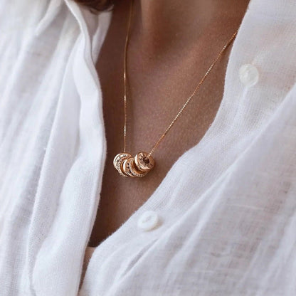 Customizable 18k Gold Diamond Bar Name Necklace
