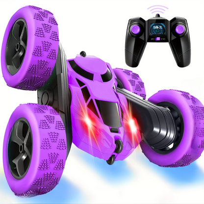 Fast Remote Control LED Stunt Car Toy