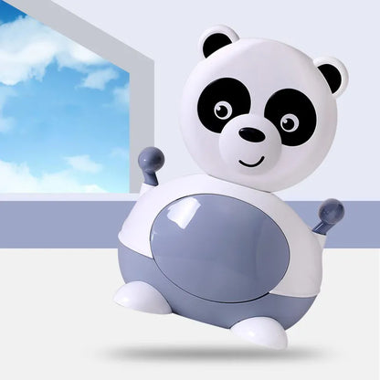 Cute Panda Potty Chair for Kids - Soft PU Seat