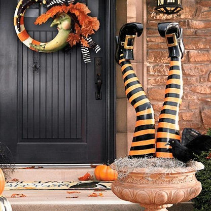 Spooky Witch Yard Stakes, 2 Pack Halloween Decor - Halri