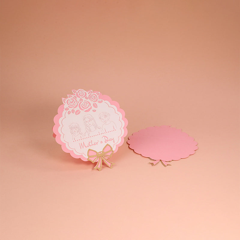 Beautiful 3D Flower Pop Up Card for Mom