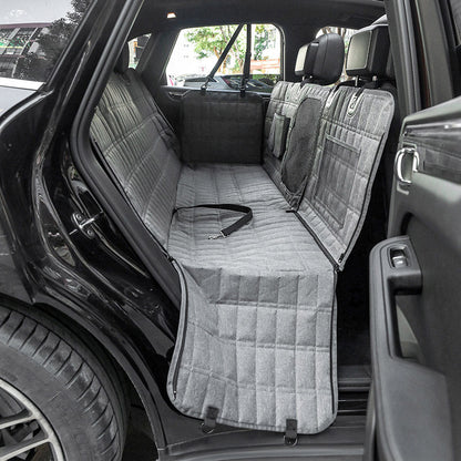 Durable Pet Car Seat Protector with Mesh Vent