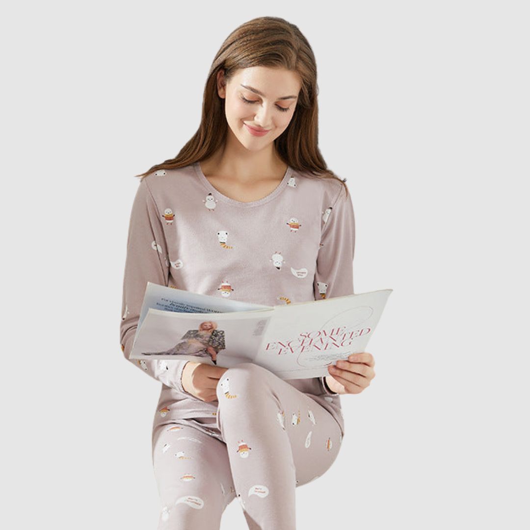 Cozy Maternity Dress for Home Relaxation