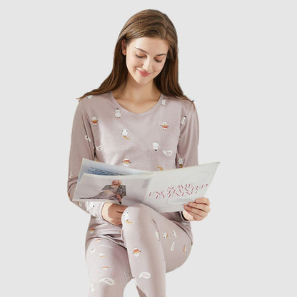 Cozy Maternity Dress for Home Relaxation