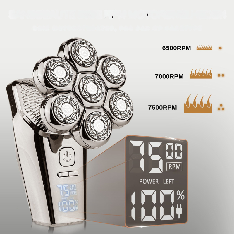 Close Shave Pro - Electric Head Razor with Spare Blade