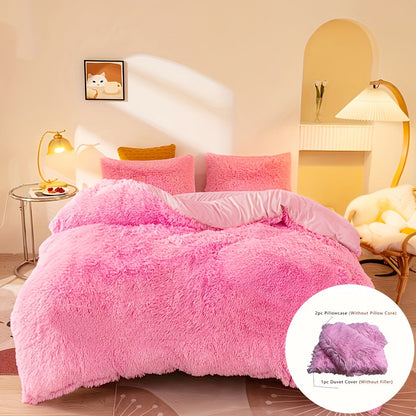 Soft Plush Velvet Duvet Cover Set for Home - Halri