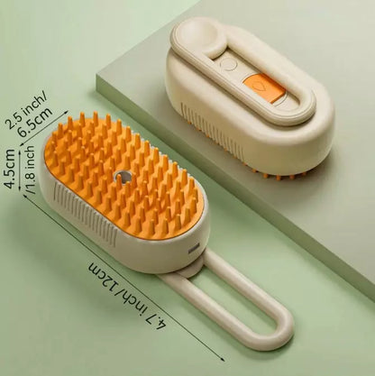 Pet Grooming Tool with Spray, Massage & CombAttachments