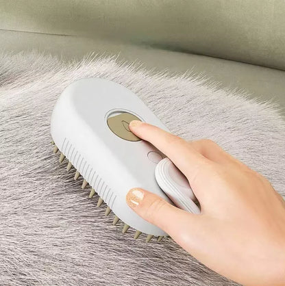 Pet Grooming Tool with Spray, Massage & CombAttachments