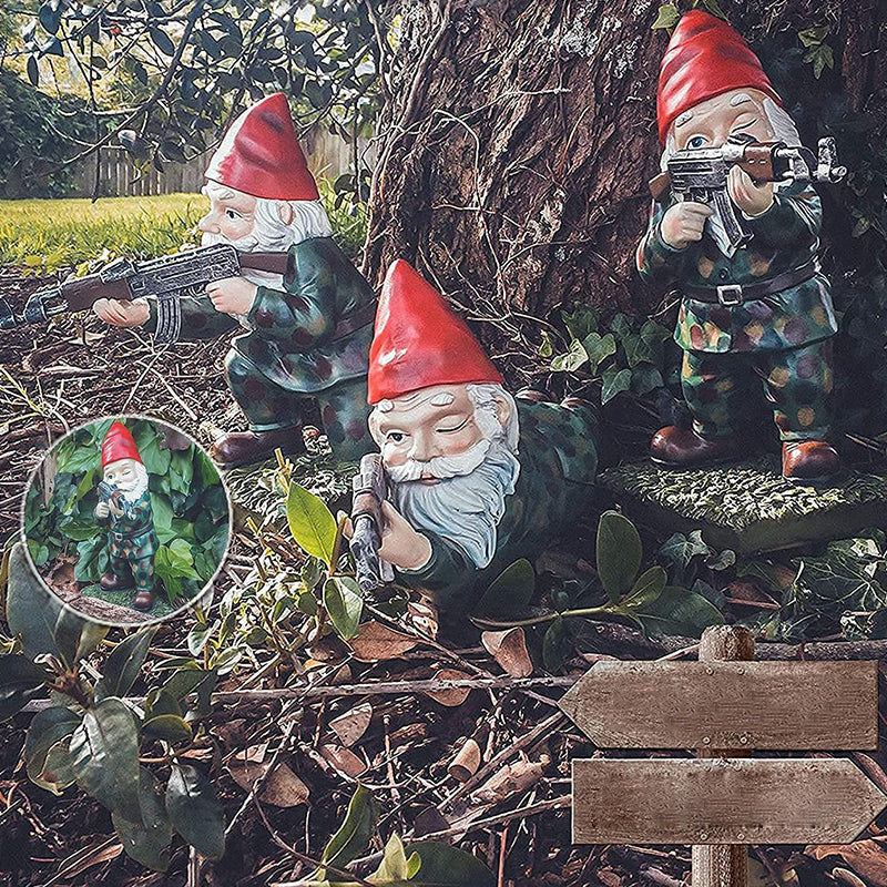 Small Garden Gnome Figurine Ornament