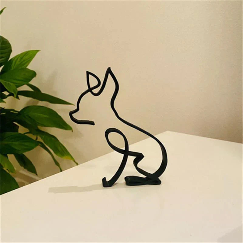 Pet Friendly Dog Figurine Home Decor