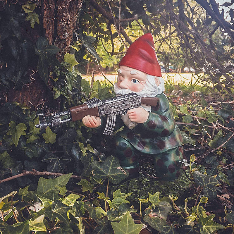 Small Garden Gnome Figurine Ornament - Halri