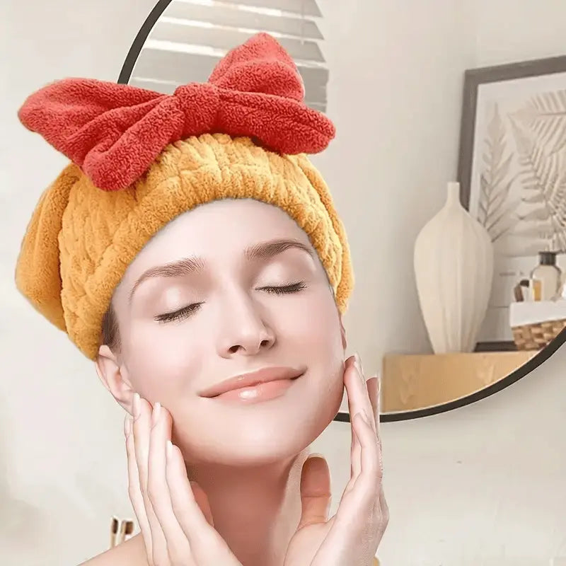 Quick Dry Microfiber Hair Wrap Cape - Halri