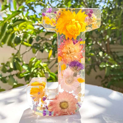 Customizable Floral LED Table Lamp