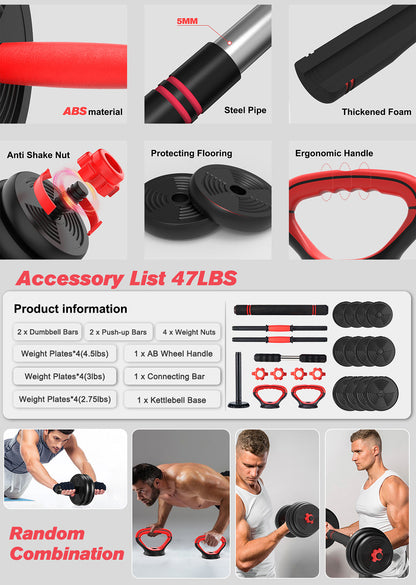 Space Saving Home Dumbbell Set