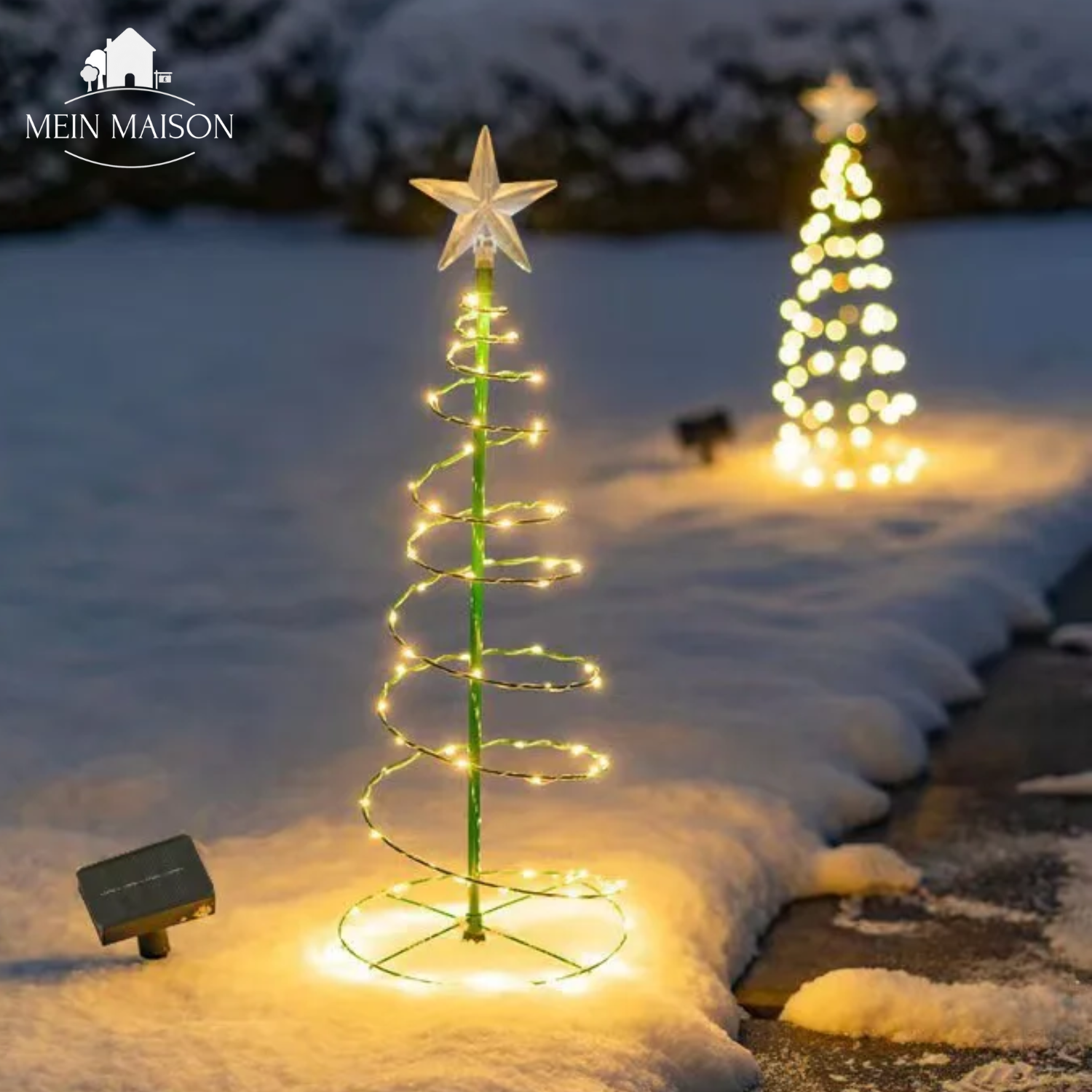 Eco Friendly Solar Powered Christmas Tree Lamp - Halri
