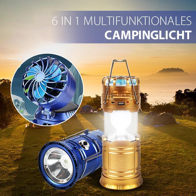 Portable 6 in 1 LED Camping Lantern - Halri