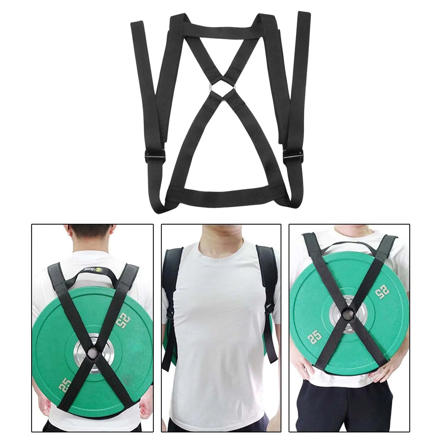 Flexible Weighted Fitness Vest for Gym Plates