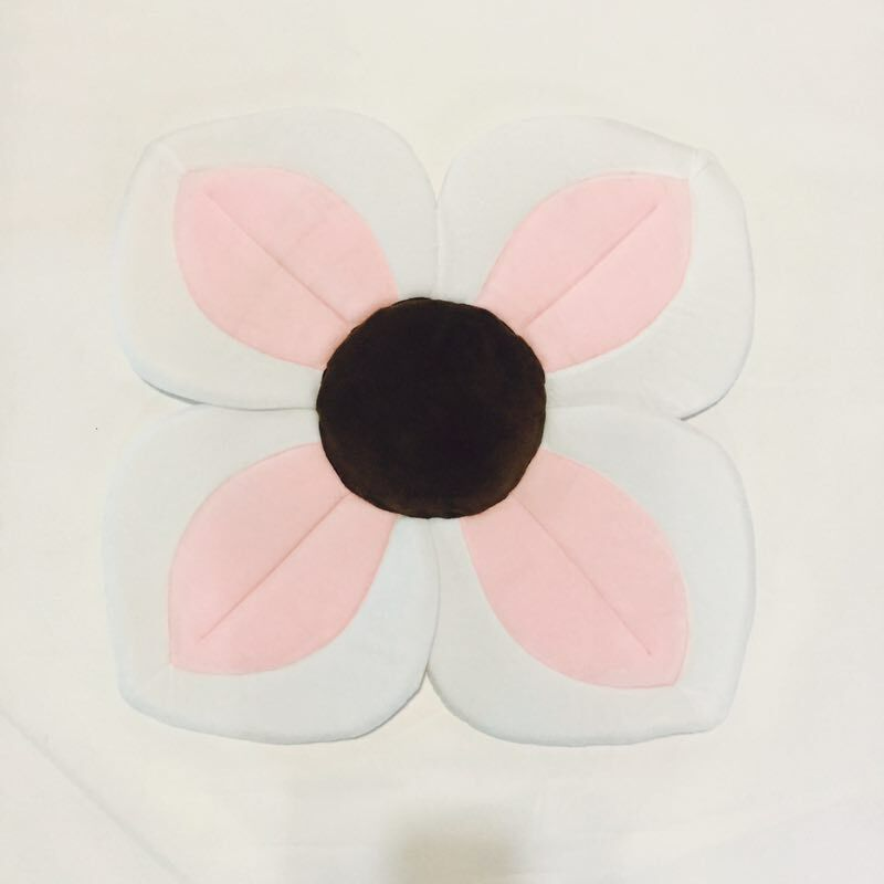 Soft Flower Baby Bath Mat - Non Slip Bathing Pad