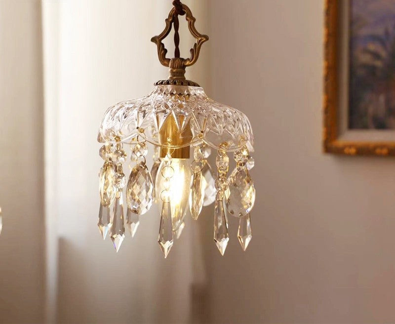 Classic Luxury Crystal Drop Chandelier