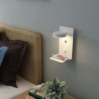 Contemporary Metal LED Square Wall Light Lamp - Halri