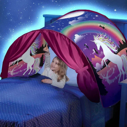 Fun Kids Playhouse Bed Tent - Halri
