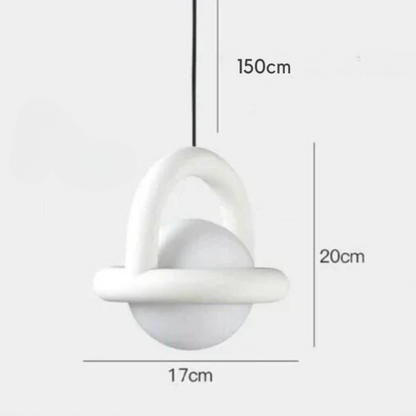 Halri | Modern Round LED Hanging Lamp