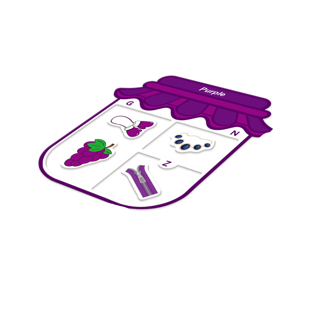 Fun Colorful Magnetic Learning Stickers - Halri