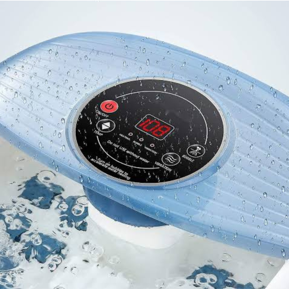 Heated Foot Spa Massage Bubble Bath