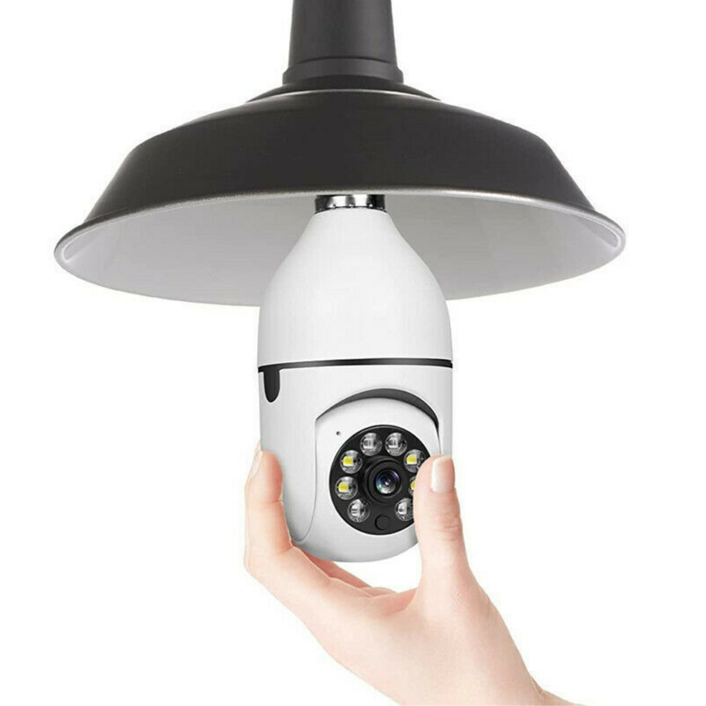 Wireless Home Security Camera Light Bulb - Halri