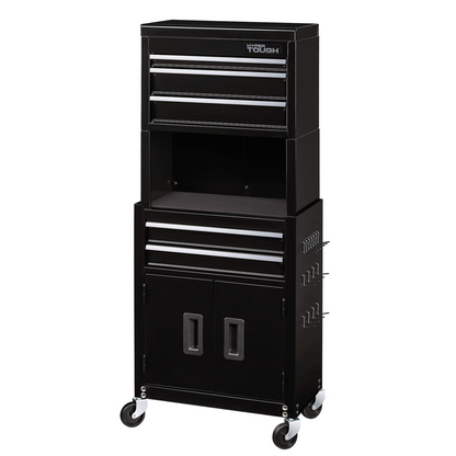 Extra Large Metal Mobile Garage Storage Toolbox Cart