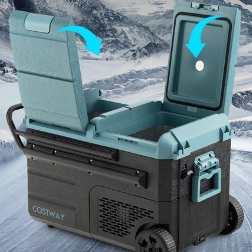 Compact Portable Car Fridge Freezer Cooler Box