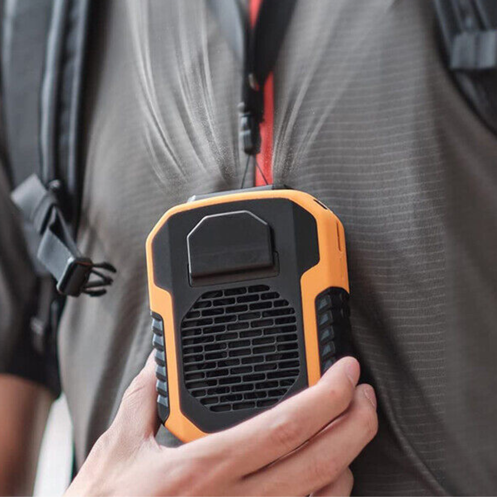 Compact Lightweight Clip On Waist Fan for Outdoor Use - Halri