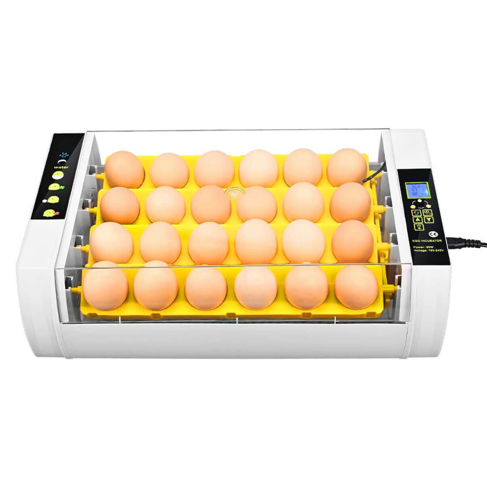 Big Automatic 24 Egg Incubator for Chickens and Quail