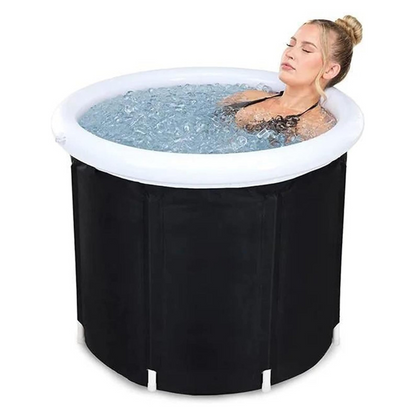 Compact Collapsible Ice Bath Tub for Athletic Recovery