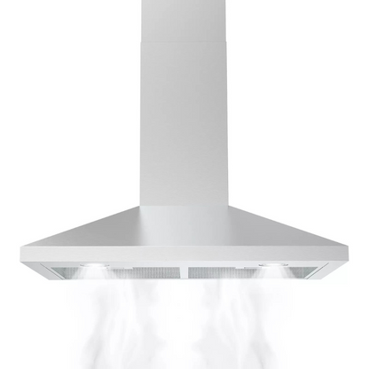 Sleek 30 Stainless Steel Kitchen Exhaust Fan