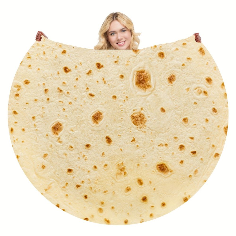 Mexican Inspired Foodie Blanket Throw - Halri