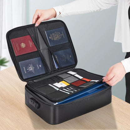 Durable Water Resistant File Storage Bag