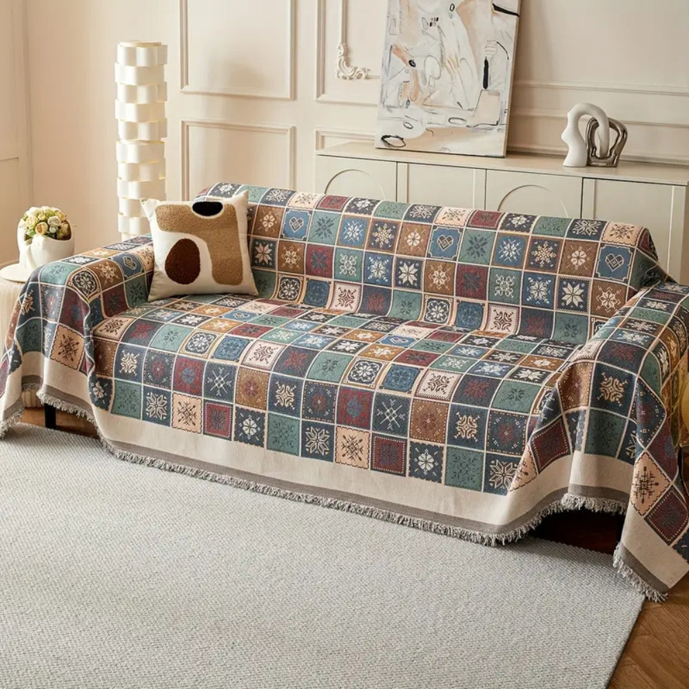 Cozy Chic Knit Couch Slipcover