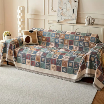Cozy Chic Knit Couch Slipcover