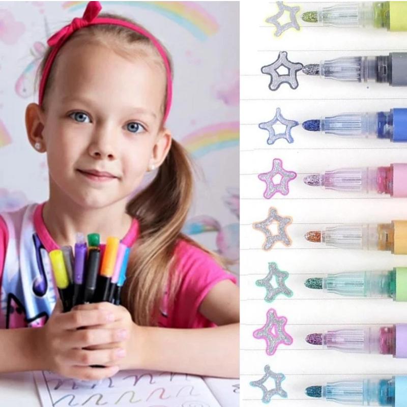Colorful Kids Art Markers Set - Halri