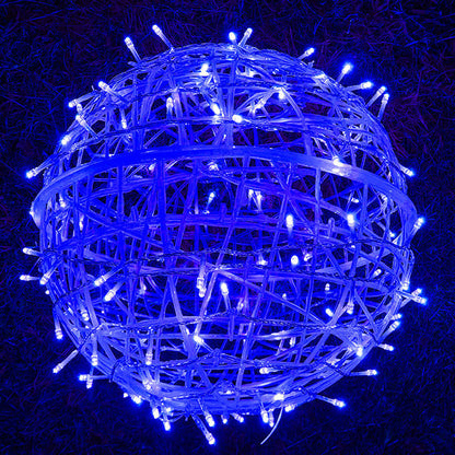 Colorful LED Solar Powered Hanging Garden Lamp