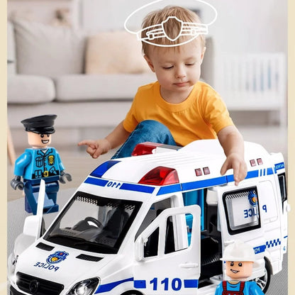 Fun Mini Police Car with Lights and Sounds - Halri