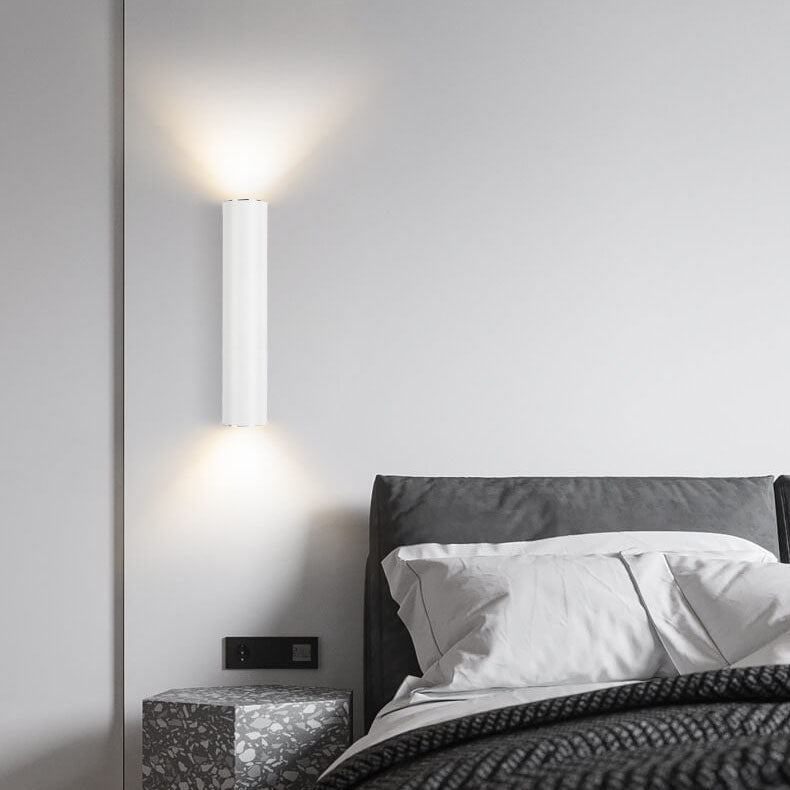Silver Double Head Wall Light