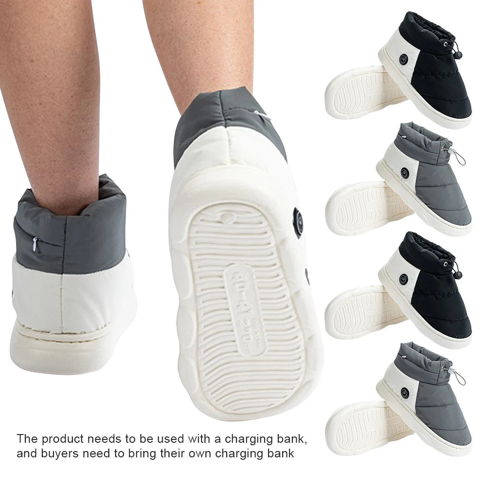 Warm Insulated Shoes with Thermostat Control
