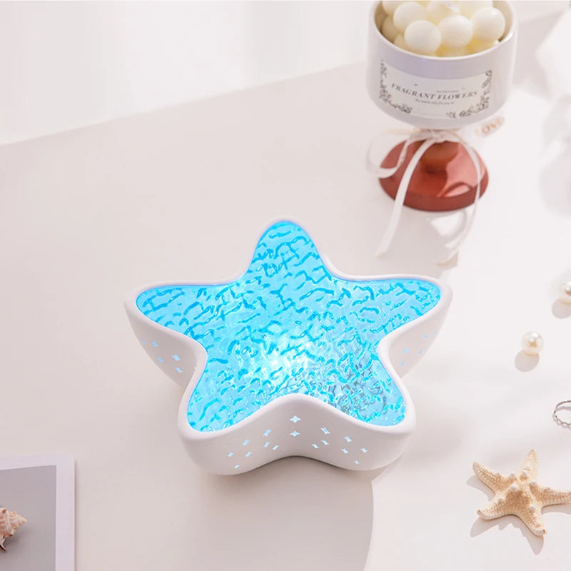 Colorful Sea Wave Night Light Projector - Halri
