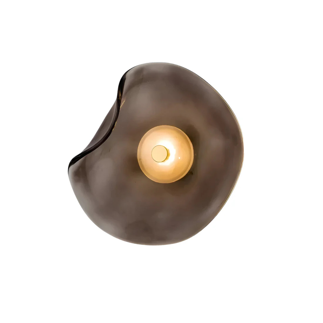 Round Glass Mounted Lamp - Halri