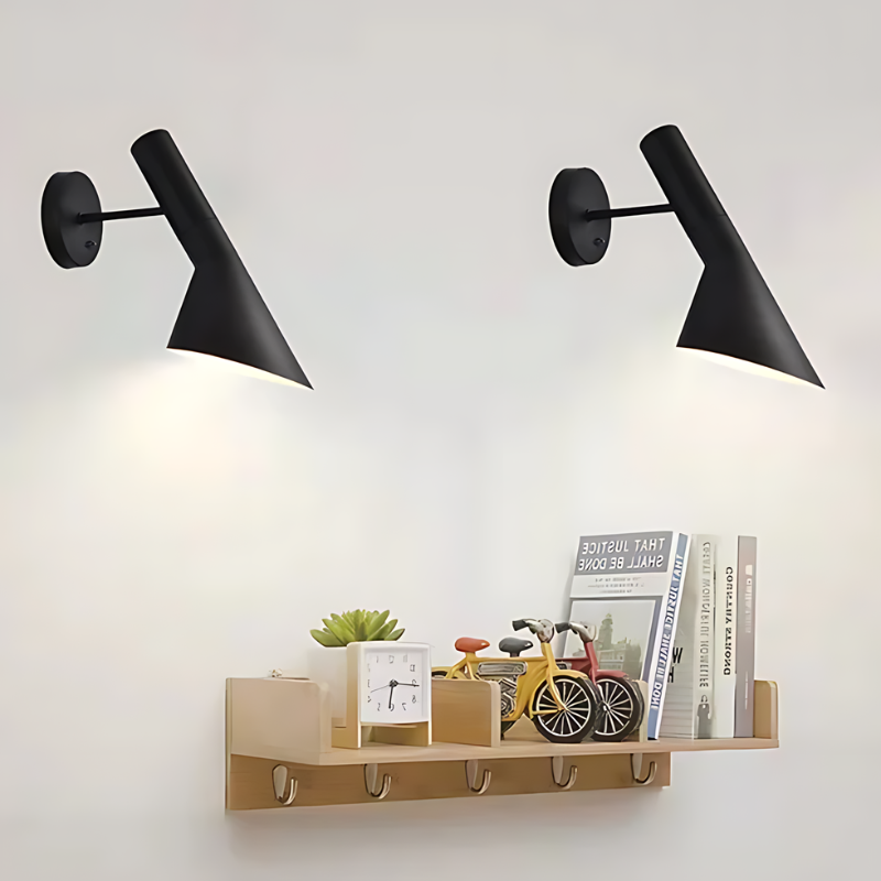 Classic Iron Wall Light Fixture - Halri