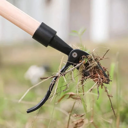 Easy Grip Long Handled Garden Weed Remover Tool - Halri